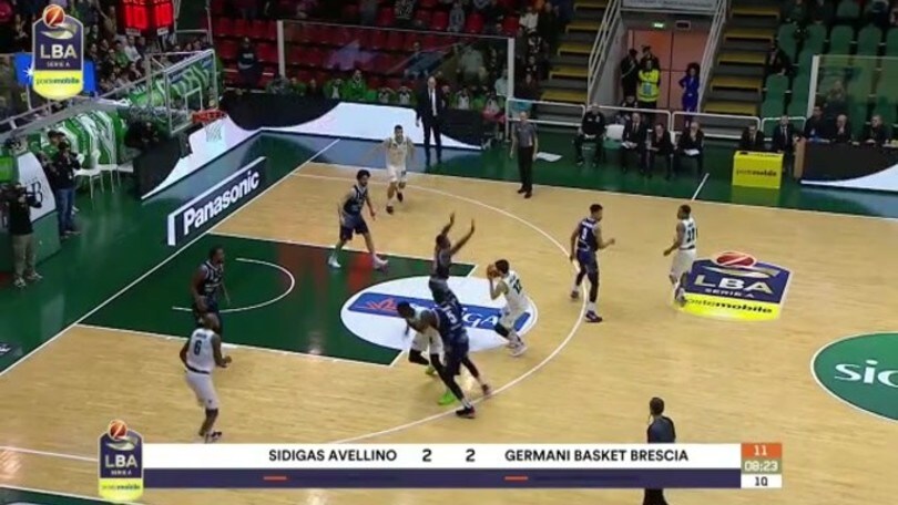 Sidigas Avellino-Germani Basket Brescia 79-67
