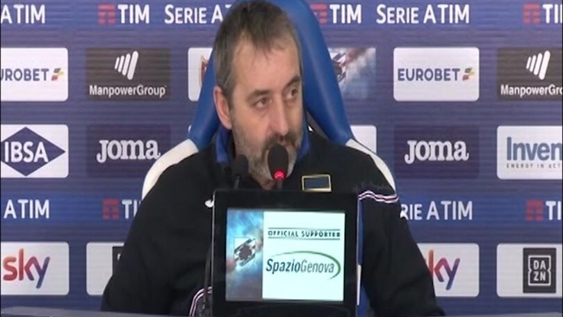 Giampaolo: "Qualitativamente al di sotto delle nostre possibilità"