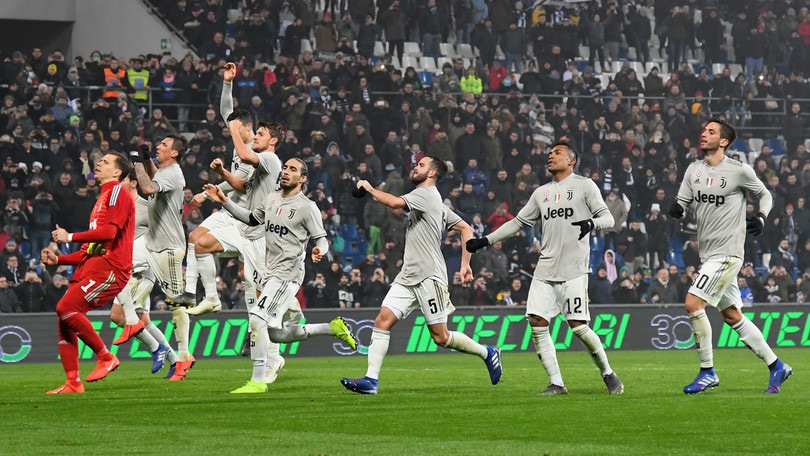 Serie A: Juve, quota blindata per lo scudetto