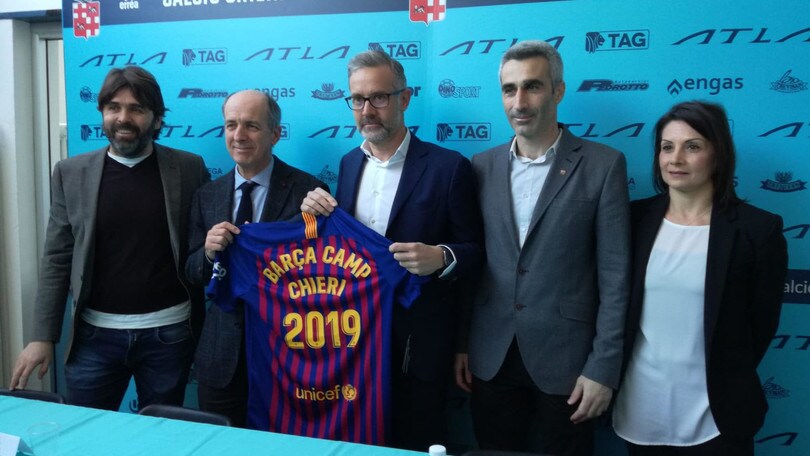Il Barça fa scuola sul campo del Chieri
