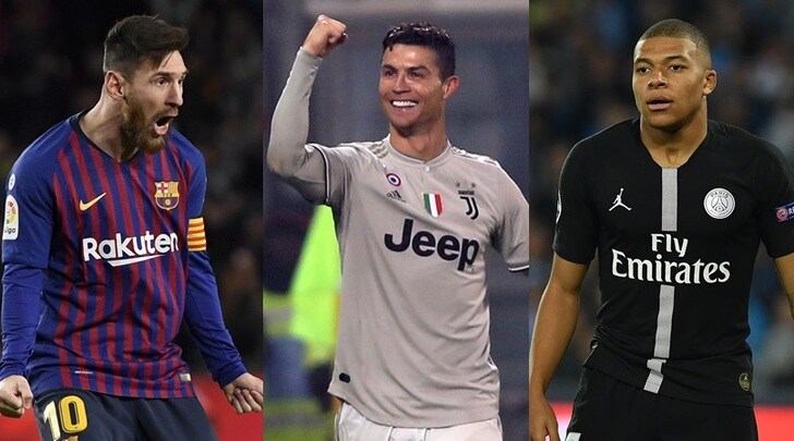 Scarpa d'Oro, Cristiano Ronaldo show: agganciato Mbappé e ora Messi è a +6