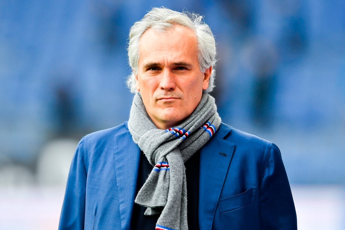 Serie A Sampdoria, Romei: «Cessione? Penso solo alla gara col Milan»