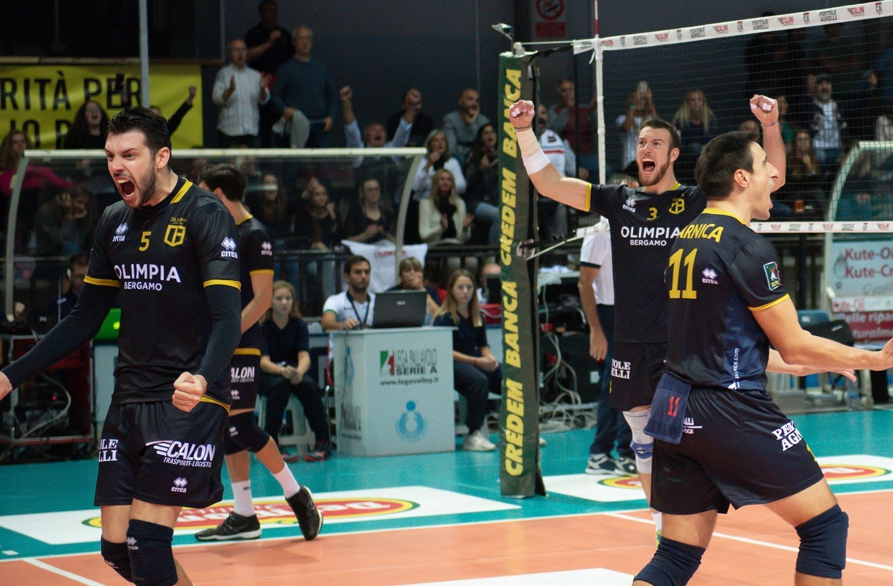 Volley: A2 Maschile, Girone Blu, Bergamo-Grottazzolina anticipo della 7a