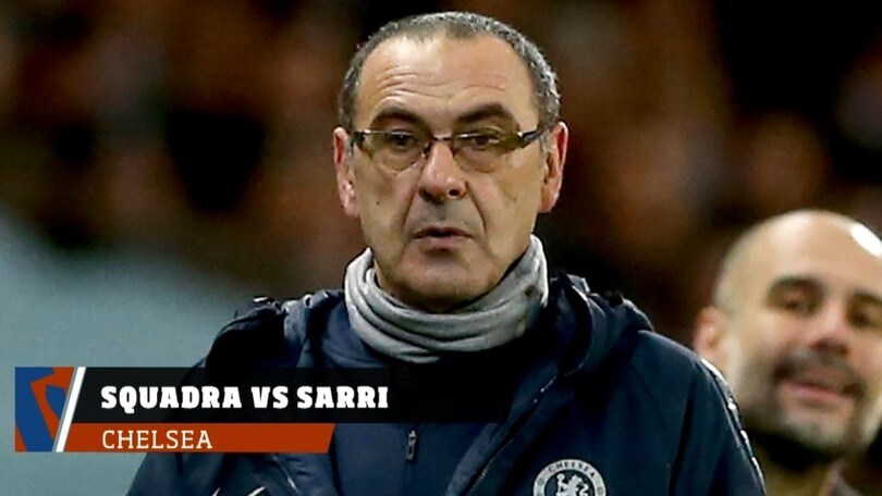 Chelsea, i giocatori contro Sarri