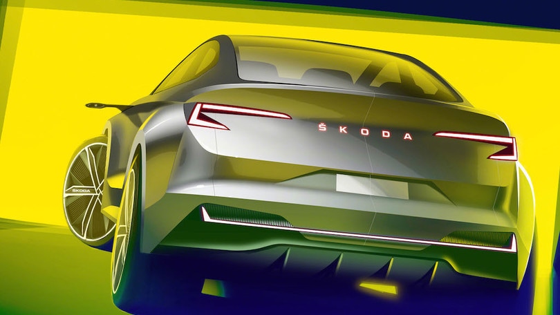 Ginevra: Skoda Vision iV Concept, crossover elettrico e coupé