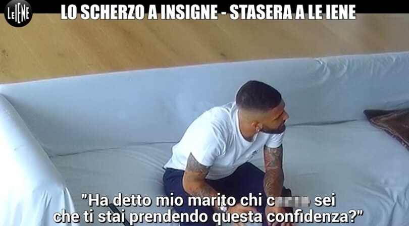 Le Iene, ecco lo scherzo a Lorenzo Insigne: il video