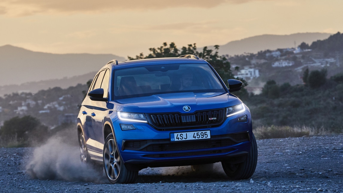 Skoda Kodiaq RS, prova su strada a tutta velocità