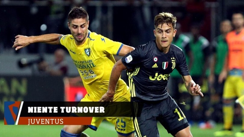Juventus, Frosinone con vista sull'Atletico