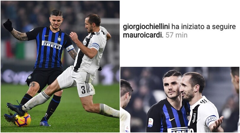 Icardi alla Juventus? L'indizio social arriva da Chiellini