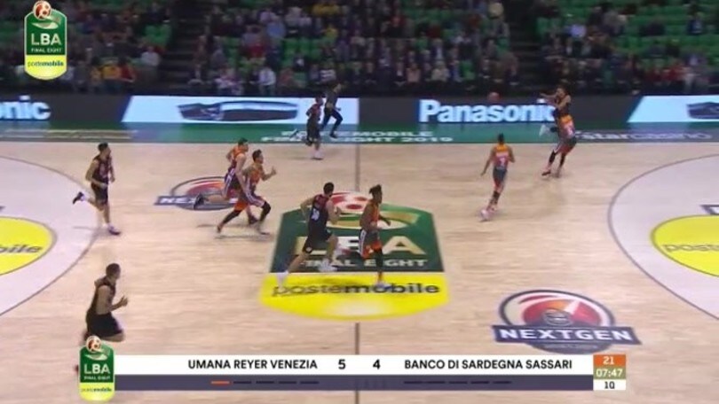 F8 Quarti Umana Reyer Venezia-Banco di Sardegna Sassari 88-89