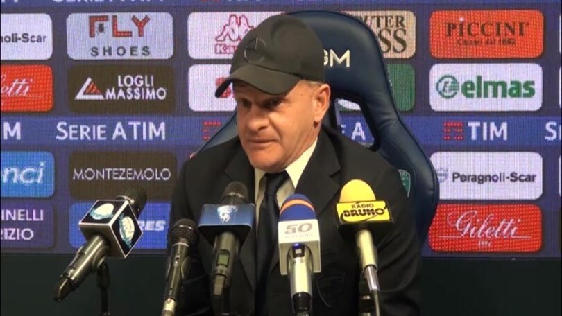 Iachini: "Rammarico per non aver raccolto punti nell'ultimo periodo"