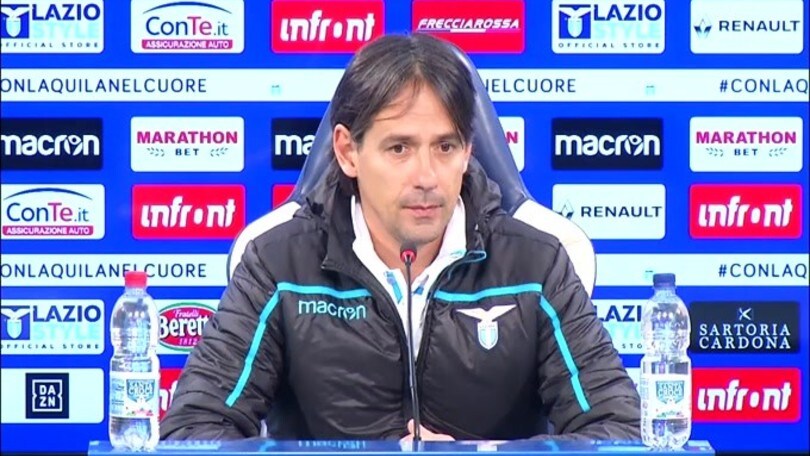 Simone Inzaghi: "Lazio, tanti indisponibili per il Genoa"