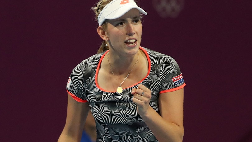 Tennis, WTA Doha: favola Mertens, batte la Halep e conquista il titolo
