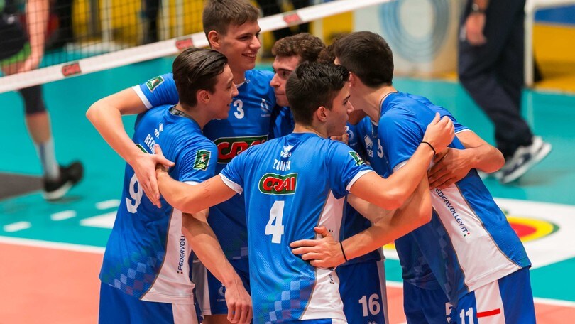 Volley: A2 Maschile, Girone Blu, Recine-Motzo show, il Club Italia vola