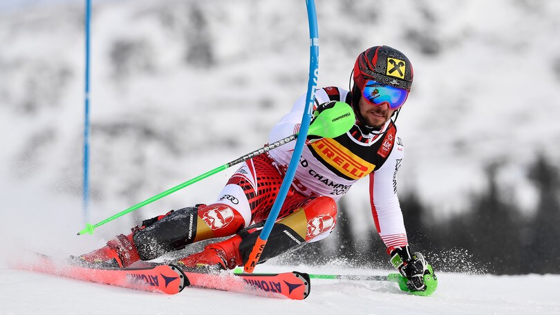 Mondiali di sci, domino Hirscher nello slalom speciale. Podio tutto austriaco