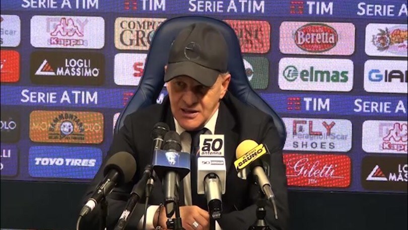 Iachini: "Io a rischio? Sempre avuto fiducia dalla società"