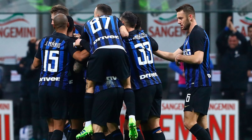 Serie A, Inter-Sampdoria 2-1: Icardi in tribuna, decidono D'Ambrosio e Nainggolan