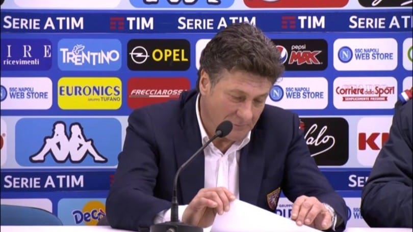 Mazzarri: "Gran bel Napoli, ci ha concesso poco"