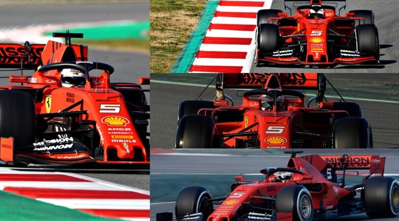 F1, ecco la nuova Ferrari: è subito super Vettel al Montmelò