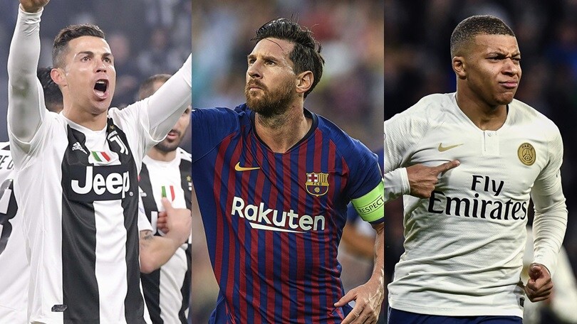 Scarpa d'Oro, Messi e Mbappé rispondono a Cristiano Ronaldo