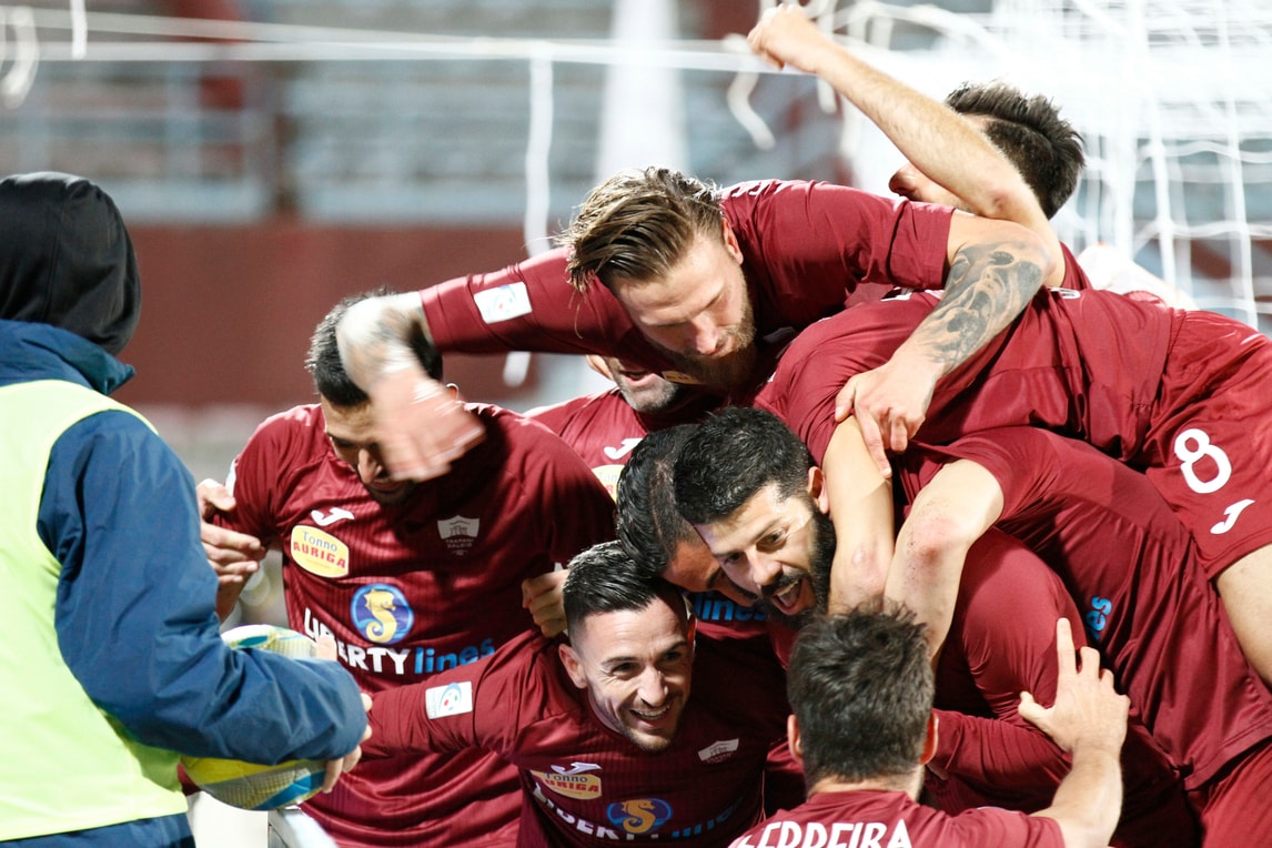 Serie C, Ferretti ed Evacuo: il Trapani vola. 2-0 al Rieti
