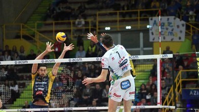Volley: Superlega, Trento si infrange sul muro di Verona