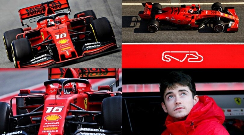 F1, che esordio per Leclerc sulla nuova Ferrari: subito al comando al Montmelò!