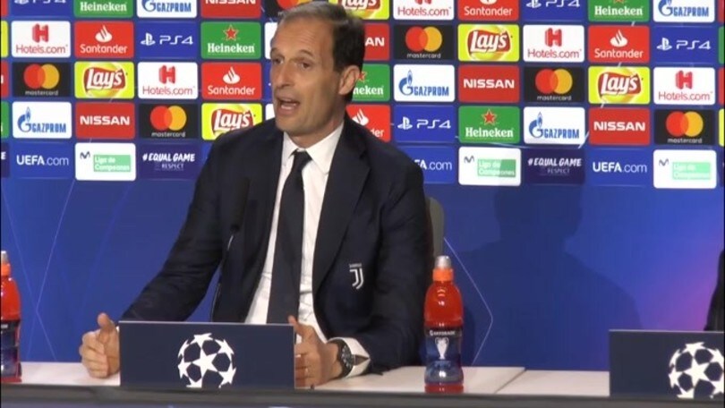 Allegri: "Per noi la Champions è sempre stata un obbiettivo"