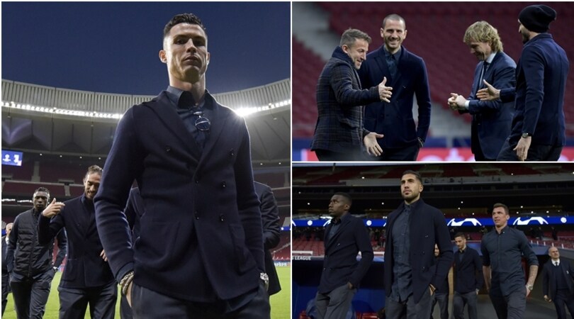 La Juventus "assaggia" il Wanda e trova Del Piero: il walk around pre Atletico