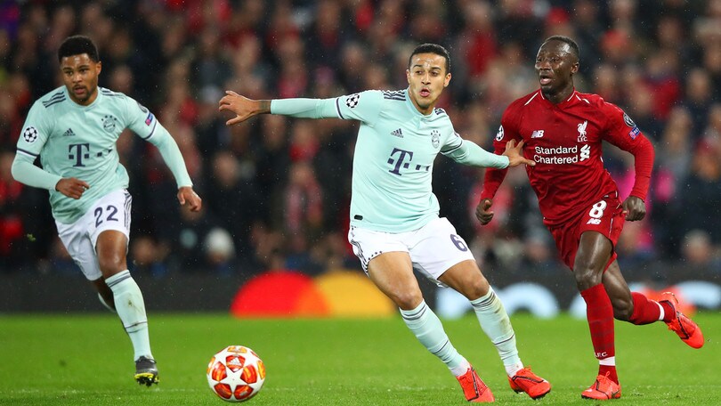 Champions: Bayern ok ad Anfield, i quarti si giocano a 1,82