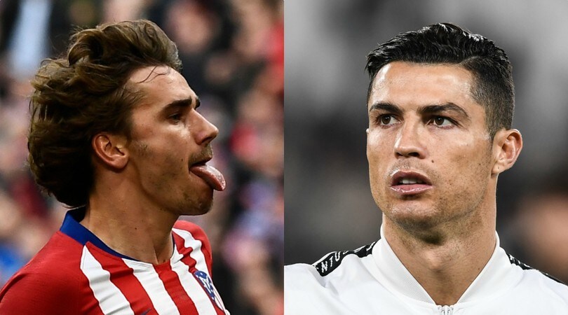 Griezmann contro Ronaldo: sulla ruota di Madrid occhio al numero 7