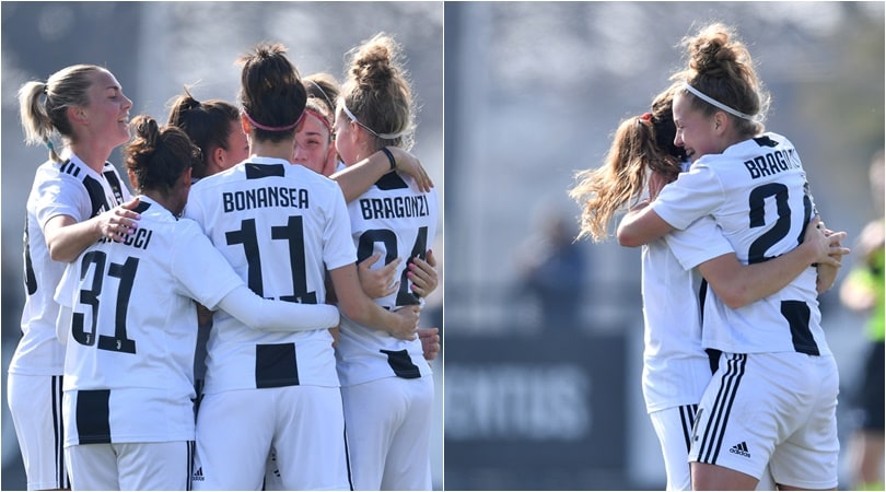 Juventus Women-Tavagnacco 2-0: Bragonzi e Cantore show