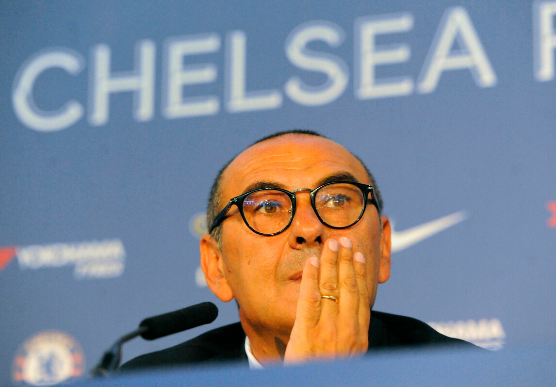 Europa League, Sarri: «Problemi? Non è facile giocare ogni tre giorni»