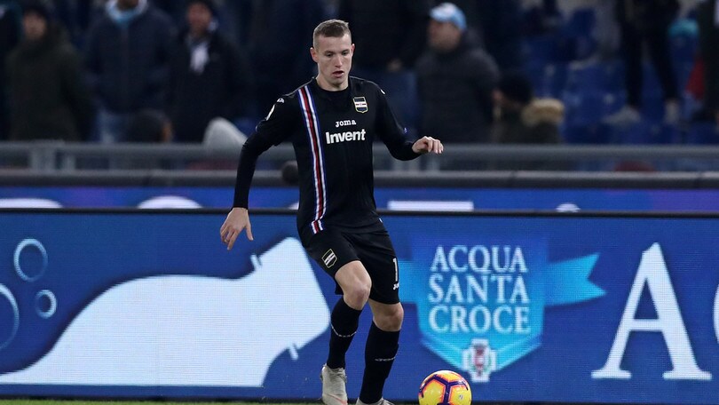 Serie A Sampdoria, Jankto in parte con i compagni