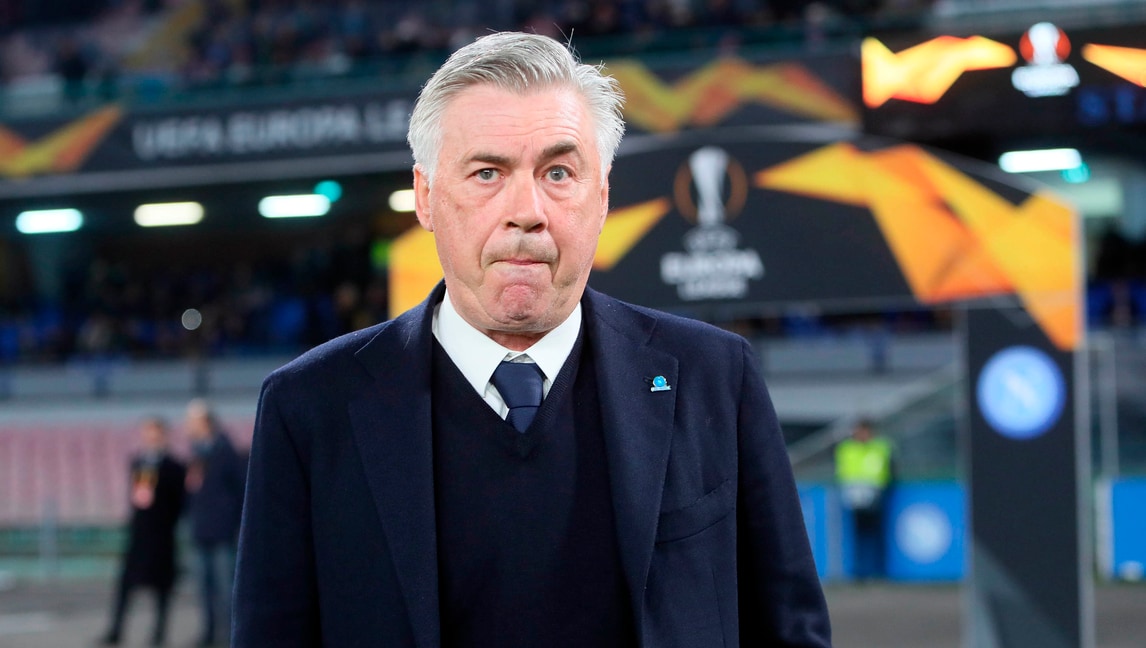 Europa League Napoli, Ancelotti: «Tutti hanno mostrato serietà»
