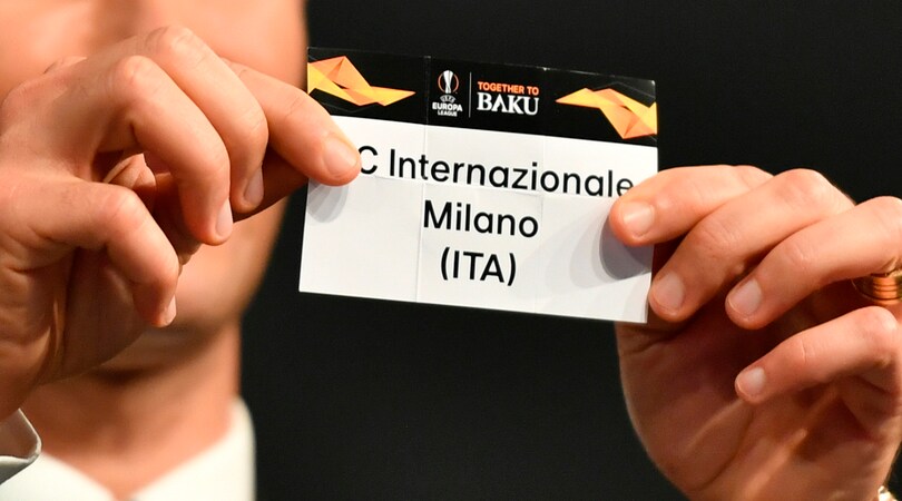 Europa League, sorteggio in diretta: alle 13 le avversarie di Napoli e Inter