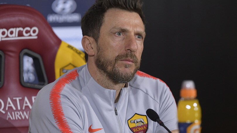 Roma, Di Francesco: «De Rossi titolare, Zaniolo andrebbe tutelato»