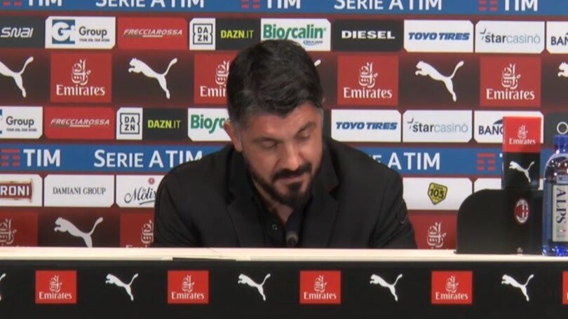 Gattuso: "Inter terza e noi quarti? Metto la firma"
