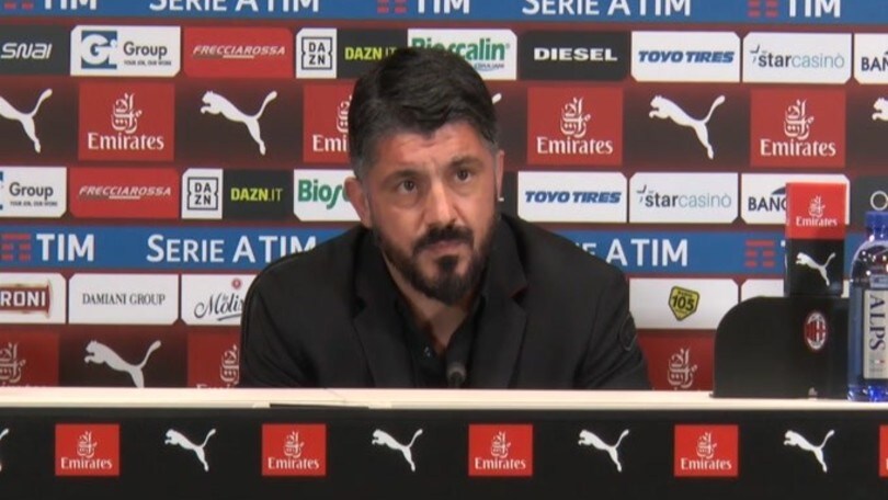 Gattuso, scherza in conferenza stampa