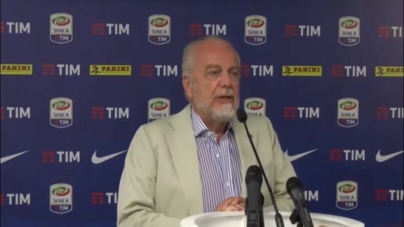De Laurentiis, nuova stoccata alla Juve