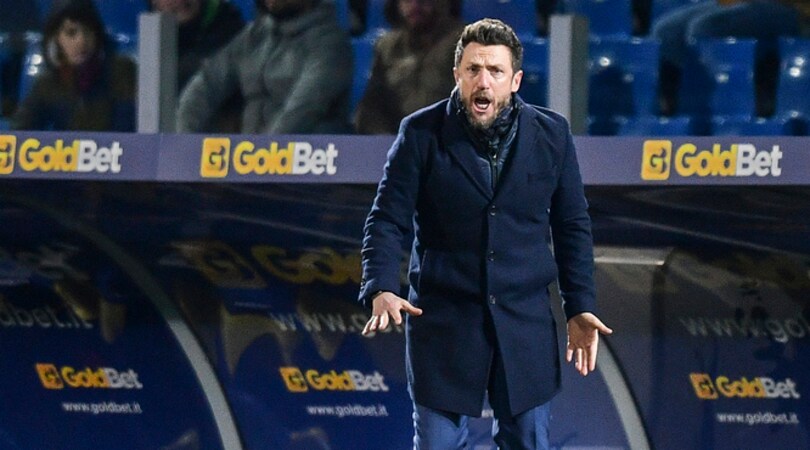 Roma, Di Francesco: «Troppi errori tecnici, dobbiamo imparare a giocare 90'»