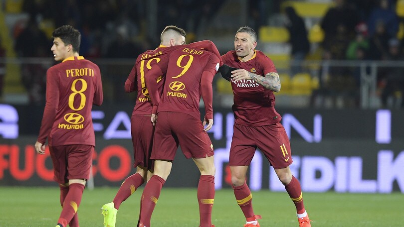 Serie A Frosinone-Roma 2-3, il tabellino
