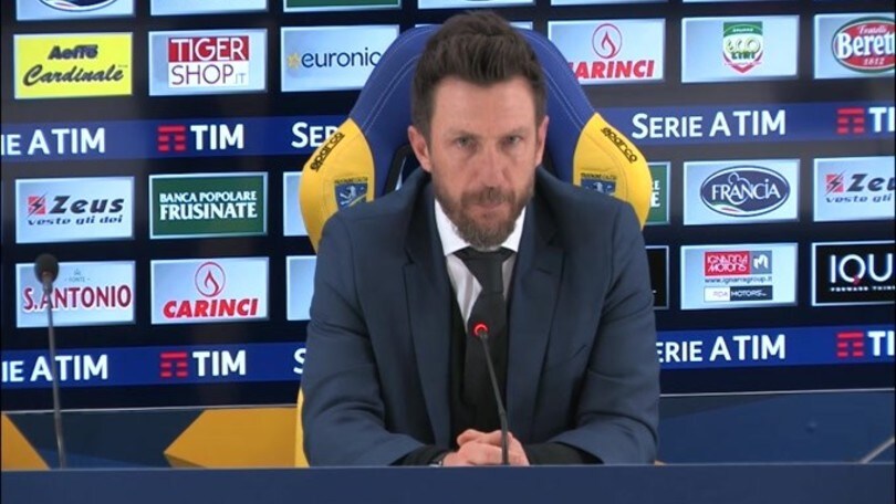 Di Francesco: "Cori a Dzeko? Se non è sordo..."