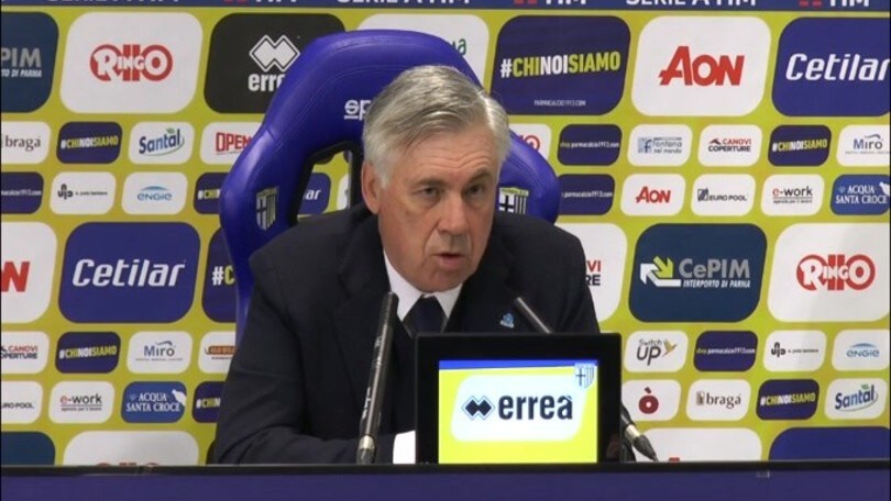 Ancelotti: "La realtà dice che la Juve è lontana, ma..."