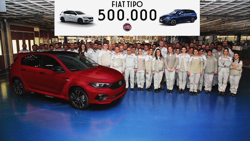 Fiat Tipo arriva a 500mila