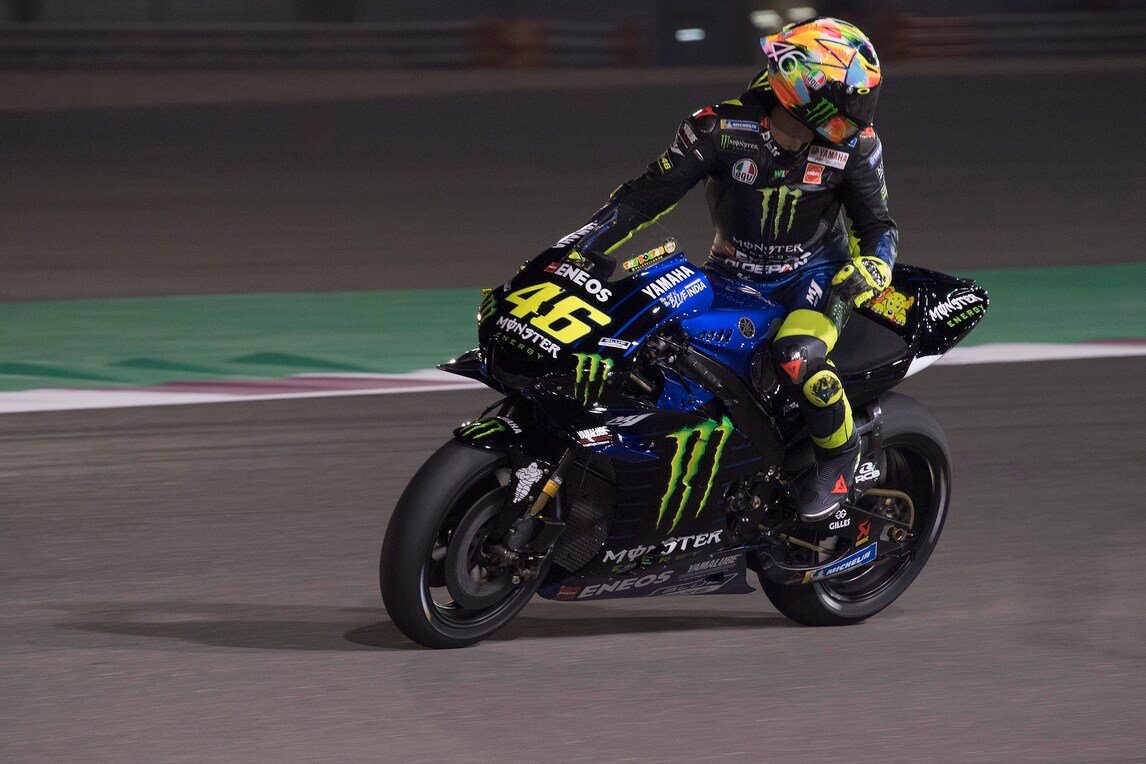 MotoGp Yamaha, Rossi: «È mancata la tenuta sul posteriore»