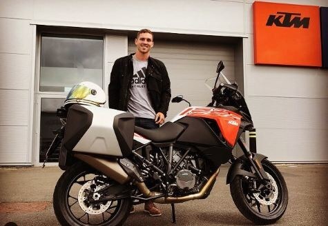 Rugby, la passione per le moto di George North