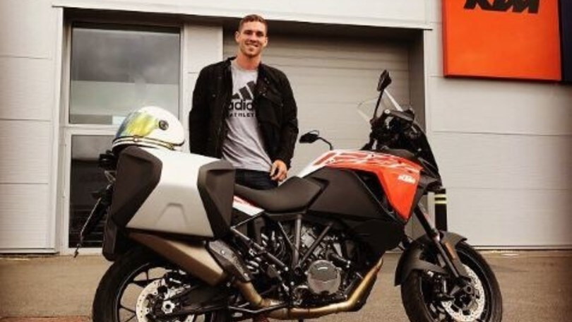 Rugby, la passione per le moto di George North