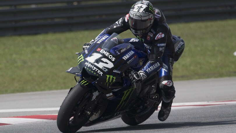 MotoGp: Viñales il migliore nei test, Rossi è quarto