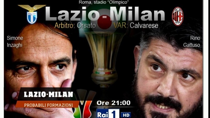 Lazio-Milan, le probabili formazioni